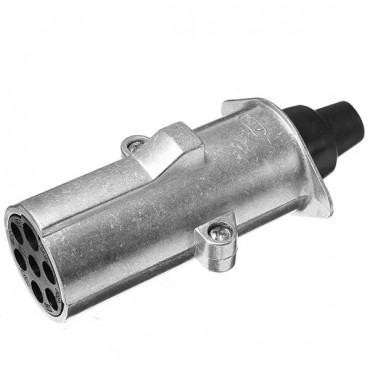 Seven Pin Trailer Plug Seven Hole Aluminum Plug N Type 24V