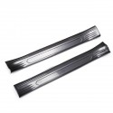 Stainless Steel Car Door Edge Protector Sill Scuff Guard For HYBIRD RAV4 XA50 2019-2020