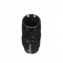 Straight Swivel Hose End Fitting For 4/6/8/10/12 AN Nylon Braided