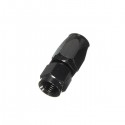 Straight Swivel Hose End Fitting For 4/6/8/10/12 AN Nylon Braided