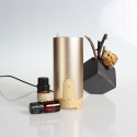 Ultrasonic Essential Oil Wood Grain Mini Car Aroma Humidifier