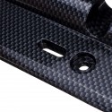 Universal Car Adjustable Carbon Fiber License Plate Frame Holder Bracket Multi-color