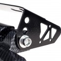 Universal Car Adjustable Carbon Fiber License Plate Frame Holder Bracket Multi-color