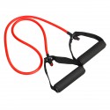 Yoga Pull Rope Elastic Resistance Bands Fitness Workout Exercise Tube Practical Training Rubber Tensile Expander