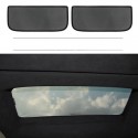 2pcs Skylight Screen Shade Mesh Car Sunroof Sunshade Cover for Tesla Model 3