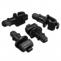 Car Door Sun Shade Hook Clip Kit Black Car Fastener Clip