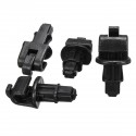 Car Door Sun Shade Hook Clip Kit Black Car Fastener Clip