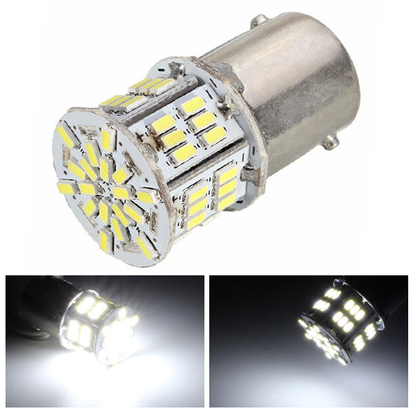 1156 BA15S 3W 3014 SMD LED Car Tail Backup Lights Turn Signal Replacement Bulb DC 12V Pure White