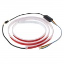 1.2M 1.5M 10W Car Tail Box Fluid LED Light Strip Brake Running Turn Signal Reversing Lamp Rear Trunk Area Illumination