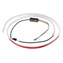 1.2M 1.5M 10W Car Tail Box Fluid LED Light Strip Brake Running Turn Signal Reversing Lamp Rear Trunk Area Illumination