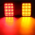 12V 1.5W 24LED Car Rear Tail Light Brake Stop Indicator Lamp for Trailers Trucks Utes Boats Caravans