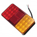 12V 1.5W 24LED Car Rear Tail Light Brake Stop Indicator Lamp for Trailers Trucks Utes Boats Caravans