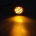 12V 24 LED Round Car Rear Tail Light Turn Signal Reversing Lamp for Trunk Tailer