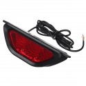 12V LED Rear Tail DRL Stop Light Brake Reverse Backup Fog Light Strobe Flash Lamp For Car Universal