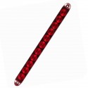 15Inch DC12V Red 4 Wires 11 LED Light Bar Stop Turn Tail 3rd Brake Lights for Truck Trailer