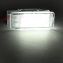 1.68W 6500K Car LED License Plate Lights Lamp for Peugeot 106 207 208 307 308 407