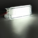 1.68W 6500K Car LED License Plate Lights Lamp for Peugeot 106 207 208 307 308 407