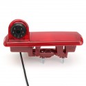 170 Degree Rear View Camera Reverse Backup Camera IR LED 3RD Third Brake Light Night PAL Vision For Renault Trafic