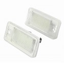 18 LED License Number Plate Light Lamp For Audi A3 A4 A6 A8 B6 B7 S3 Q7 RS4 RS6