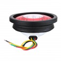 19 LED Truck Lorry Brake Lights Stop Turn Tail Lamp Black Rubber Turn Signal Stop Lights