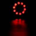 19 LED Truck Lorry Brake Lights Stop Turn Tail Lamp Black Rubber Turn Signal Stop Lights