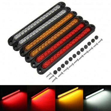 1PC/6PCS 15LED Tail Light Car Truck Trailer Stop Rear Reverse Turn Indicator Lamp