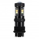 1Pcs LED Brake Lights Turn Signal Lamp Bulb Dual Color White Yellow 1156 1157 7440 7443 3156 3157