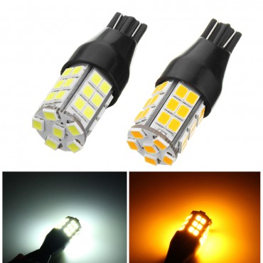 1Pcs T15 LED Car Backup Reverse Lights Side Marker Bulb Lamp DC 10-24V Yellow/White