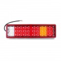 24V 72LED Car Tail Light Rear Indicator Brake Trun Signal Lamp IP67 Waterproof forTrailer Truck