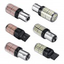 2PCS 1156 1157 7440 SMD LED Turn Signal Lights Brake Reverse Lamp Replacement Bulb White/Red for Car Trailer