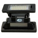 2PCS LED License Light Number Plate Lamp For BMW E39 E60 E82 E70 E90 E92 1/3/5/X Series