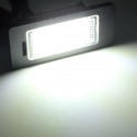 2PCS LED License Light Number Plate Lamp For BMW E39 E60 E82 E70 E90 E92 1/3/5/X Series