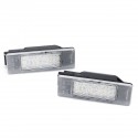 2PCS LED License Plate Light For Mercedes-Benz Sprinter W906 Vito Viano W639 2006-on