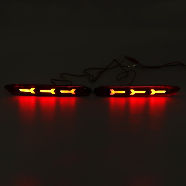 2PCS LED Rear Bumper Reflector Brake Stop Light For Toyota Camry/ Sienna/ Matrix/ Lexus