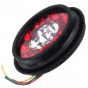 2Pcs 24V 16LEDs Car Turn Signal Lights Brake Stop Tail Lamps Waterproof Round For Truck Trailer Lorry