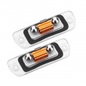2Pcs 3SMD LED License Plate Lights for Mercedes-Benz R-Class GL350 450 X164 W164