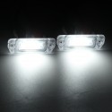 2Pcs 3SMD LED License Plate Lights for Mercedes-Benz R-Class GL350 450 X164 W164