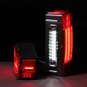 2Pcs Car LED Rectangle Stud Stop Brake Lamps Turn Tail Lights Waterproof for Truck Trailer Boat