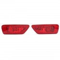 2Pcs Car Rear Tail Lamps Fog Lights Cover For Jeep Compass Grand Cherokee 2011-2016