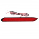 2Pcs LED Rear Bumper Reflector Brake Lights Tail Lights Red Lens For Toyota IS-F GX470 RX300