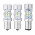 2pcs 1156 1157 LED Car Reversing Backup Lights Brake Fog Turn Decoding Bulb Lamp 21W 6500K