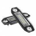 2x LED Licence Number Plate Light For Volvo C70 S40 S60 V50 V60 V70 XC60 XC90