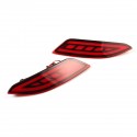 Car LED Rear Bumper Reflector Driving Brake Lights Tail Lamp for HR-V HR V Vezel 2015-2017