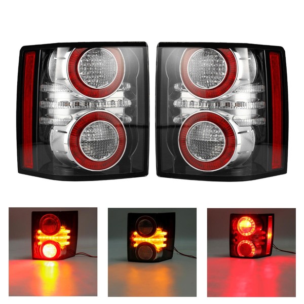 Car LED Rear Tail Light Assembly with Bulb Left/Right for Land Rover Range Rover 2010-2012