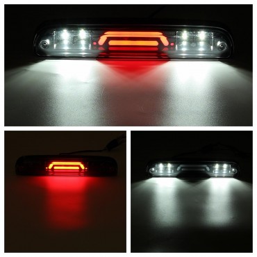 Car Rear LED Third High Mount Brake Lamp Stop Light For GMC Sierra Chevy Silverado 2014-2018