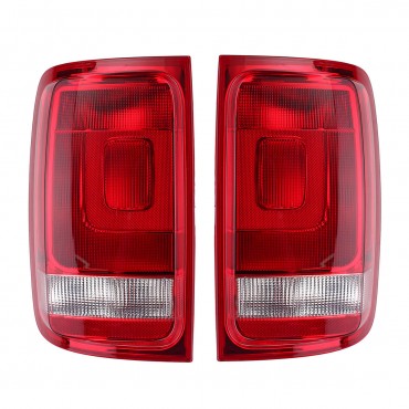 Car Rear Left/Right Tail Light Assembly Brake Lamp with No Bulbs for VW Amarok 2010-2018