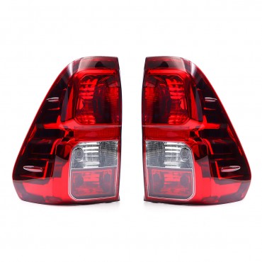Car Rear Left/Right Tail Light Brake Lamp Assembly without Bulb for Toyota Hilux R2015-2018