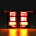 Car Rear Right/Left LED Tail Brake Light Lamp Red Lens with Bulb Wiring Harness For LAND ROVER RANGE ROVER L405 2013-2017