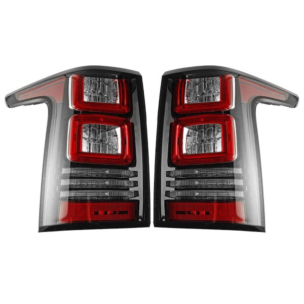 Car Rear Right/Left LED Tail Brake Light Lamp Red Lens with Bulb Wiring Harness For LAND ROVER RANGE ROVER L405 2013-2017