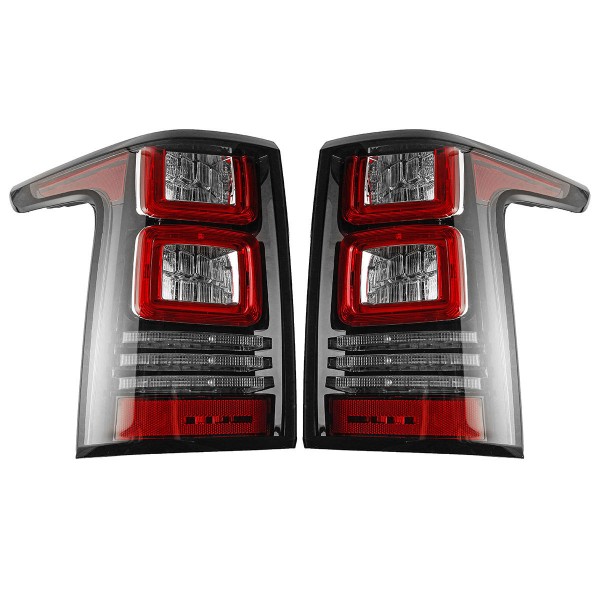Car Rear Right/Left LED Tail Brake Light Lamp Red Lens with Bulb Wiring Harness For LAND ROVER RANGE ROVER L405 2013-2017